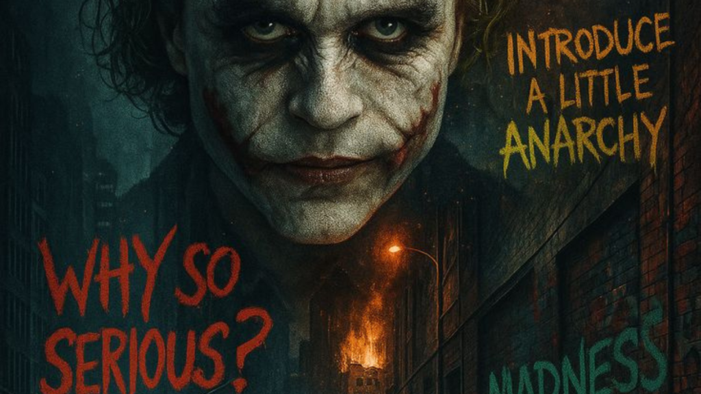 The Joker’s Philosophy — Chaos, Madness & Meaning