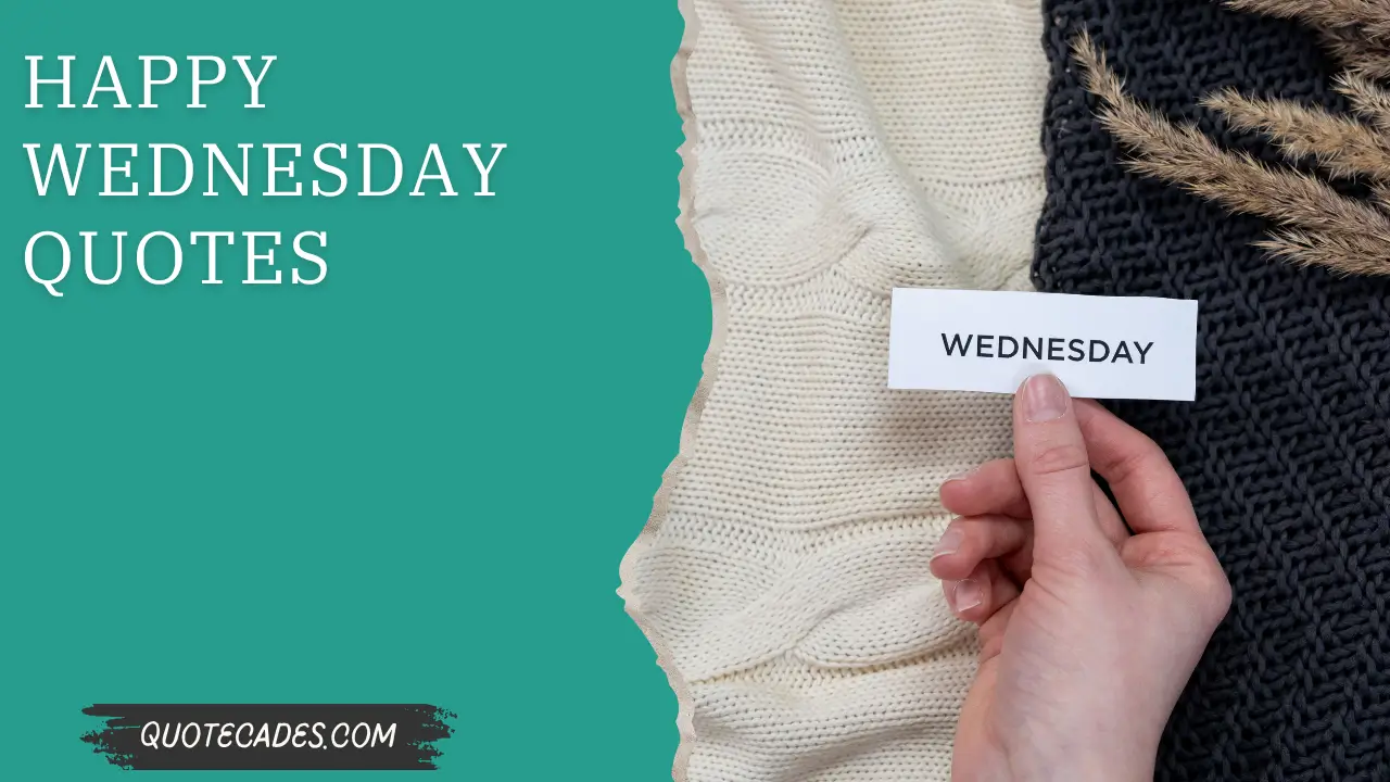  Happy Wednesday Quotes