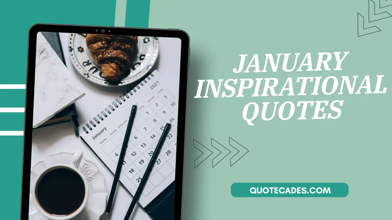January Inspirational Quotes