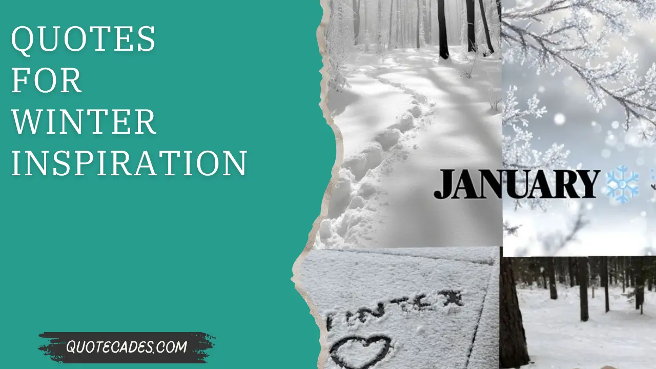  Quotes for Winter Inspiration