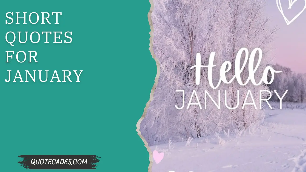 Short Quotes for January