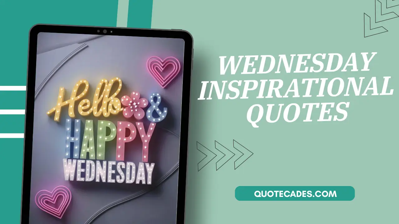 wednesday inspirational quotes
