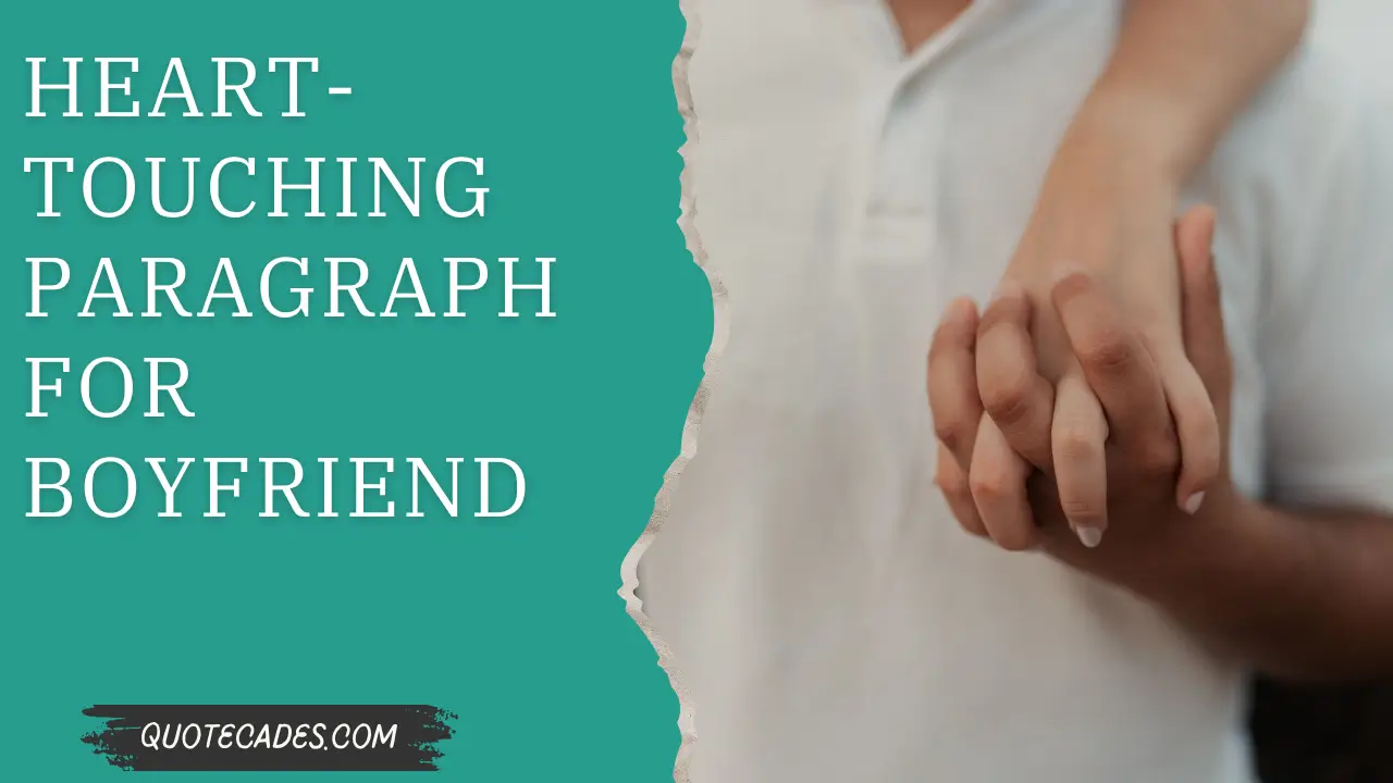 Heart-Touching Paragraph for Boyfriend