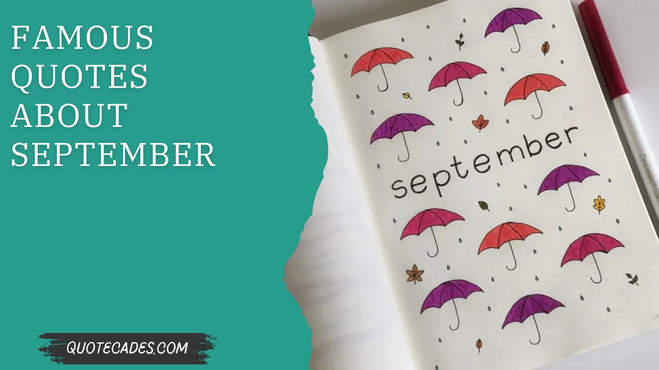 Famous Quotes About September