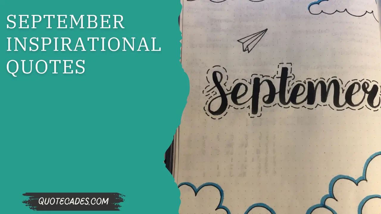 September Inspirational Quotes