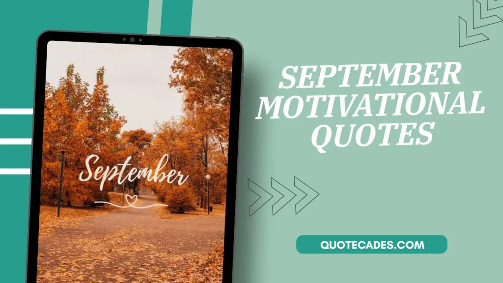September Motivational Quotes