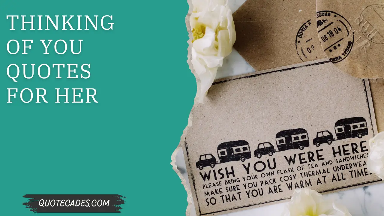 Thinking of You Quotes for Her